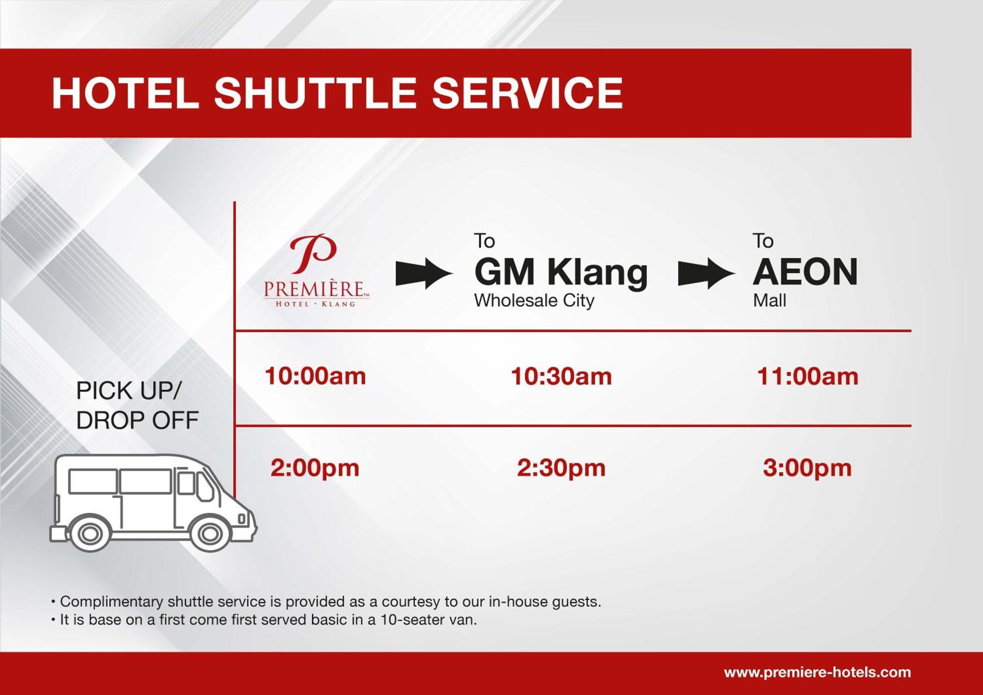 Premiere - Complimentary Shuttle To Wholesale Market Hotel Klang